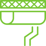 Gutter Guard Installation Service near me Long Island NY green icon